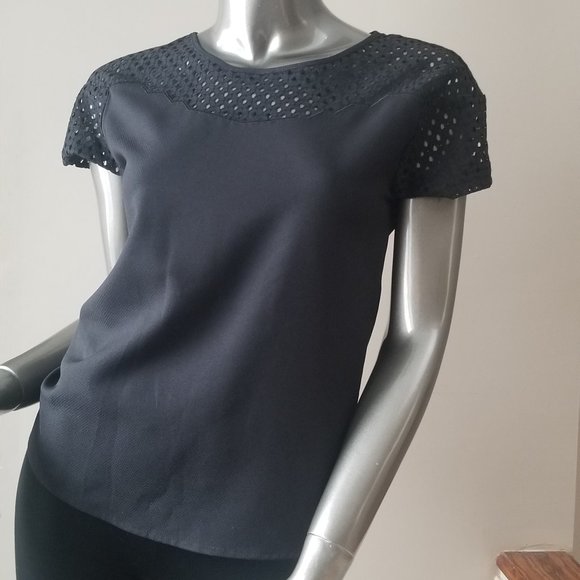 Black Short Sleeve Top - with Free Gift - Picture 5 of 5